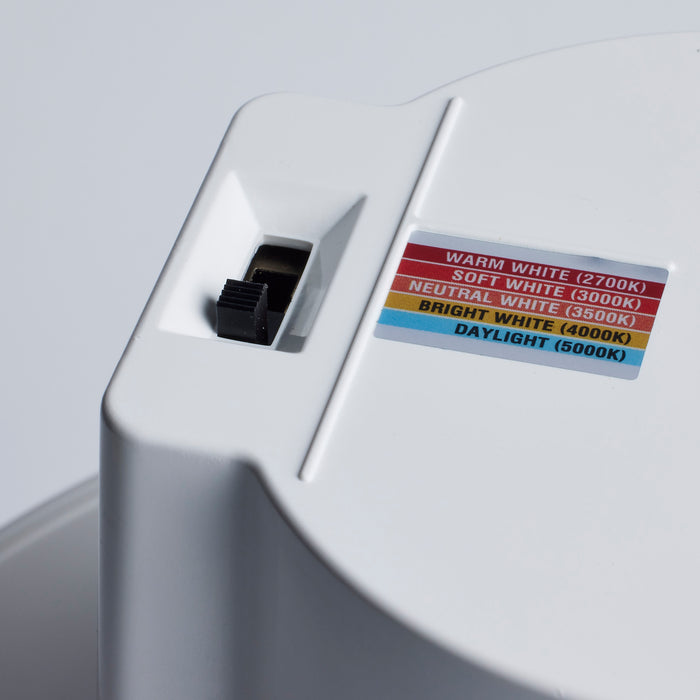 SATCO/NUVO 15W Commercial LED Downlight 6 Inch CCT Adjustable 2700K/3000K/3500K/4000K/5000K 1600Lm 120-277V (S11851)