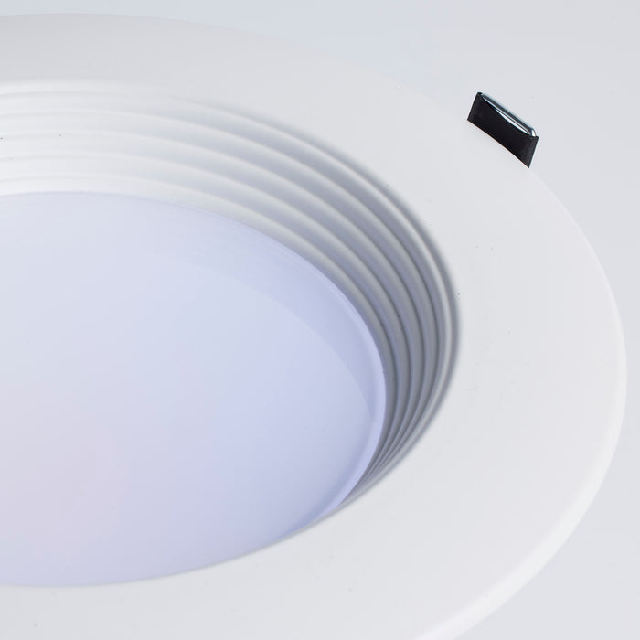 SATCO/NUVO 15W Commercial LED Downlight 6 Inch CCT Adjustable 2700K/3000K/3500K/4000K/5000K 1600Lm 120-277V (S11851)