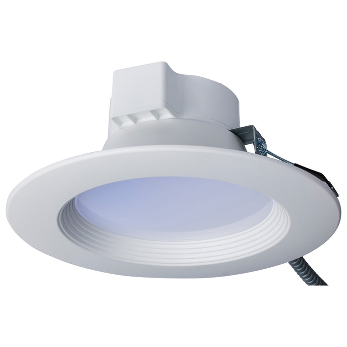 SATCO/NUVO 22W Commercial LED Downlight 8 Inch CCT Adjustable 2700K/3000K/3500K/4000K/5000K 2200Lm 120-277V (S11852)