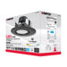 SATCO/NUVO 7.5W LED Direct Wire Downlight Gimbaled 120V CCT Selectable Black Finish (S11854)