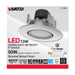 SATCO/NUVO 7.5W LED Direct Wire Downlight Gimbaled 120V CCT Selectable Brushed Nickel Finish (S11855)