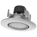 SATCO/NUVO 7.5W LED Direct Wire Downlight Gimbaled 120V CCT Selectable Brushed Nickel Finish (S11855)