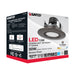 SATCO/NUVO 7.5W LED Direct Wire Downlight Gimbaled 120V CCT Selectable Bronze Finish (S11856)