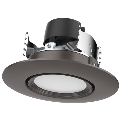 SATCO/NUVO 7.5W LED Direct Wire Downlight Gimbaled 120V CCT Selectable Bronze Finish (S11856)