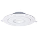 SATCO/NUVO 15W CCT Selectable LED Direct Wire Downlight Gimbaled 6 Inch Round Remote Driver White (S11860)