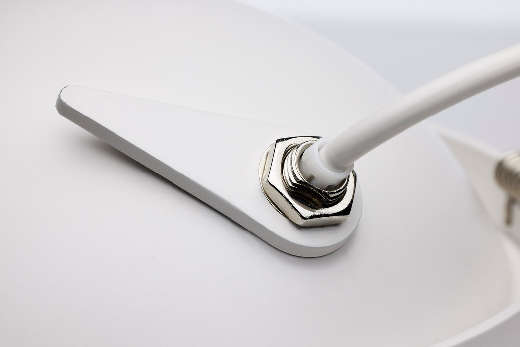 SATCO/NUVO 15W CCT Selectable LED Direct Wire Downlight Gimbaled 6 Inch Round Remote Driver White (S11860)