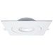 SATCO/NUVO 15W CCT Selectable LED Direct Wire Downlight Gimbaled 6 Inch Square Remote Driver White (S11861)