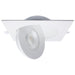 SATCO/NUVO 15W CCT Selectable LED Direct Wire Downlight Gimbaled 6 Inch Square Remote Driver White (S11861)