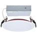 SATCO/NUVO 6 Inch Fire Rated Direct Wire Slim Fit Flat Face Downlight 13W 1100Lm CCT Selectable 2700K/3000K/3500K/4000K/5000K 90 CRI Dimmable 120V White (S11866R1)
