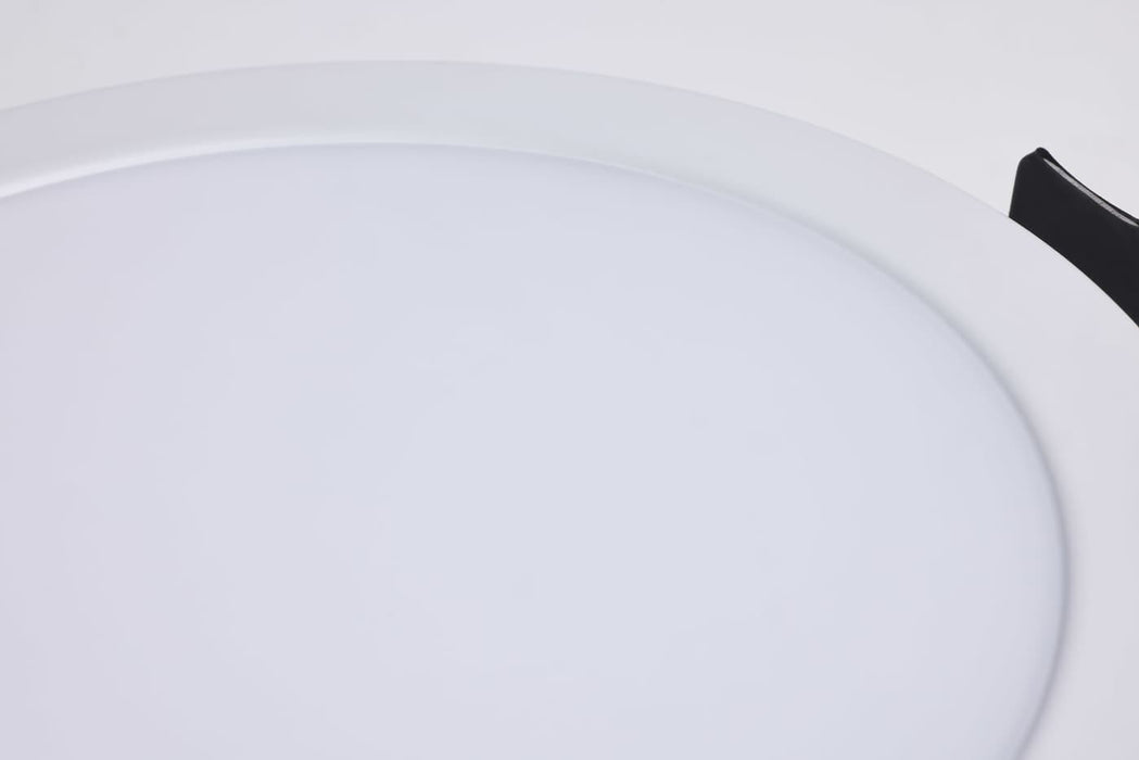 SATCO/NUVO 6 Inch Fire Rated Direct Wire Slim Fit Flat Face Downlight 13W 1100Lm CCT Selectable 2700K/3000K/3500K/4000K/5000K 90 CRI Dimmable 120-277V White (S11869R1)