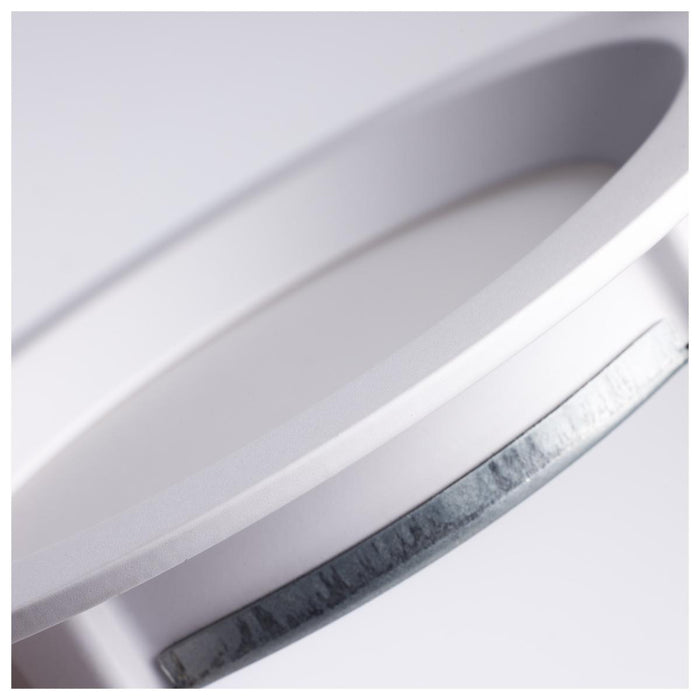 SATCO/NUVO 10W LED Direct Wire Downlight Slimfit Smooth Baffle 4 Inch CCT Selectable 2700K/3000K/3500K/4000K/5000K 120V Round Remote Driver White (S11870R1)