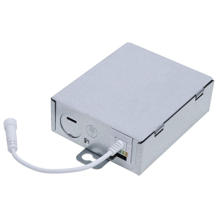 SATCO/NUVO 13W LED Direct Wire Downlight Slimfit Smooth Baffle 6 Inch CCT Selectable Round Remote Driver White Finish (S11872R1)