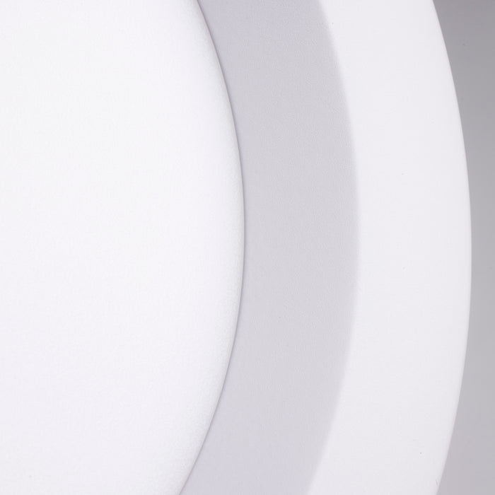 SATCO/NUVO 6 Inch Round 15W LED Low Profile Regress Baffle Downlight Remote Driver CCT Selectable 2700K/3000K/3500K/4000K/5000K 1100Lm 90 CRI 120V White (S11872)