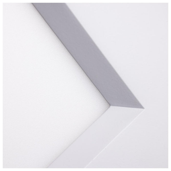 SATCO/NUVO 12W LED Direct Wire Downlight Slimfit Smooth Baffle 6 Inch CCT Selectable Square Remote Driver White Finish (S11873R1)