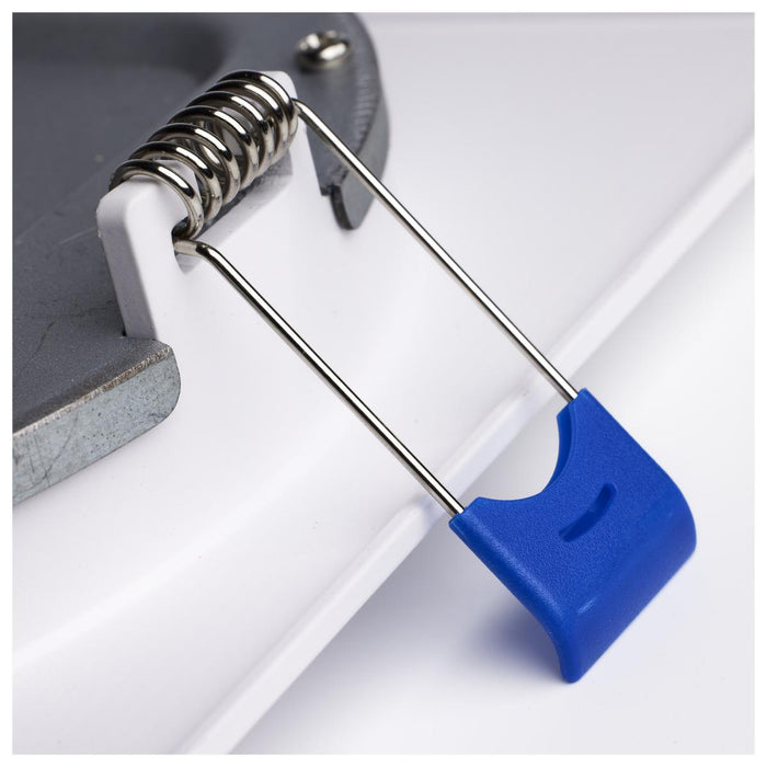 SATCO/NUVO 12W LED Direct Wire Downlight Slimfit Smooth Baffle 6 Inch CCT Selectable Square Remote Driver White Finish (S11873R1)