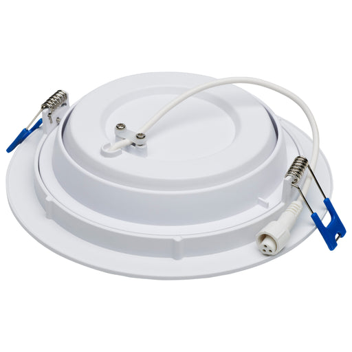 SATCO/NUVO 14W 6 Inch Directional Low-Profile Downlight CCT Selectable 120V White Finish (S11879)