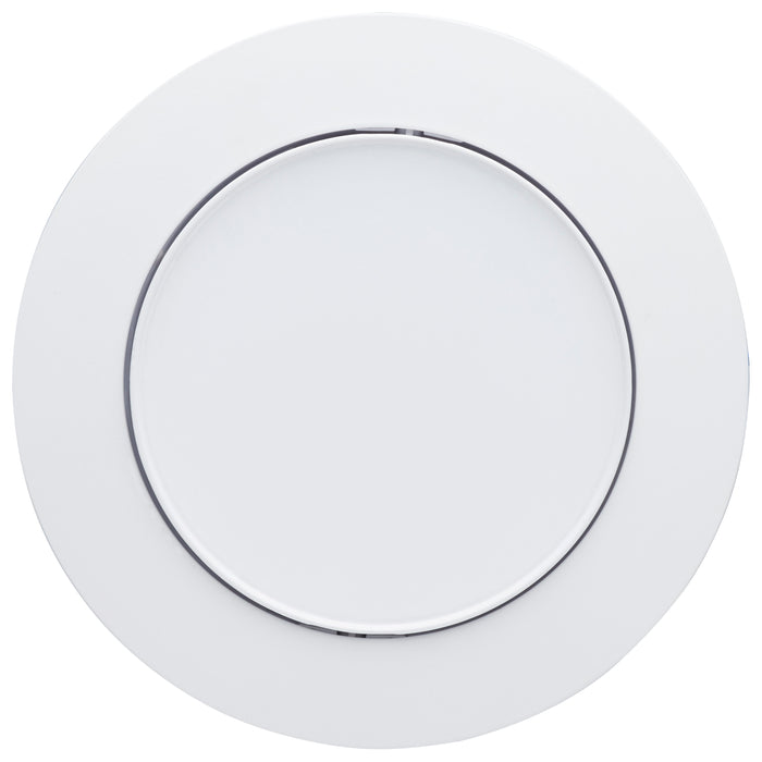 SATCO/NUVO 14W 6 Inch Directional Low-Profile Downlight CCT Selectable 120V White Finish (S11879)