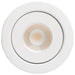 SATCO/NUVO 9W LED Fire Rated 4 Inch Direct Wire Directional Downlight Round Shape White Finish CCT Selectable Dimmable 120 Volts (S11880)