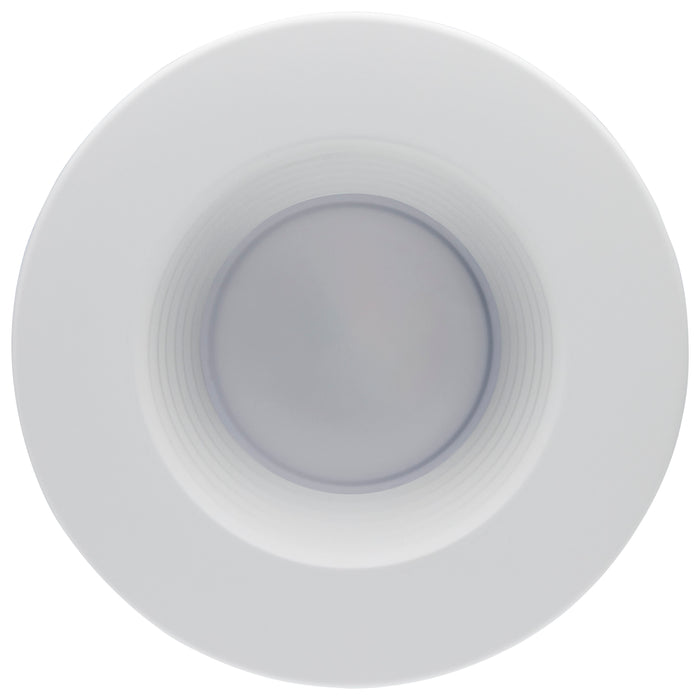 SATCO/NUVO Field Selectable LED Downlight Retrofit Deep Baffle 5.8W/7W/9.5W 2700K/3000K/3500K/4000K/5000K 4 Inch Round White Finish 120V (S11882)