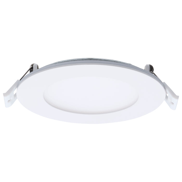 SATCO/NUVO 9W LED Direct Wire Downlight With Night Light 4 Inch Remote Driver CCT Selectable Dimmable Round White Finish (S11886)