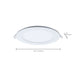 SATCO/NUVO 12W LED Direct Wire Downlight With Night Light 6 Inch Remote Driver CCT Selectable Dimmable Round White Finish (S11887)