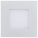 SATCO/NUVO 9W LED Direct Wire Downlight With Night Light 4 Inch Remote Driver CCT Selectable Dimmable Square White Finish (S11888)