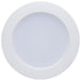 SATCO/NUVO LED Downlight Retrofit Wattage/CCT Selectable 6.5W/8W/9.3W 2700K/3000K/3500K/4000K/5000K 4 Inch Regressed Wafer Round Matte White Finish (S11895)