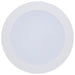 SATCO/NUVO LED Downlight Retrofit Wattage/CCT Selectable 9W/11W/13W 2700K/3000K/3500K/4000K/5000K 6 Inch Flat Wafer Round Matte White Finish (S11896)