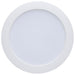 SATCO/NUVO LED Downlight Retrofit Wattage/CCT Selectable 9W/11W/13W 2700K/3000K/3500K/4000K/5000K 6 Inch Regressed Wafer Round Matte White Finish (S11897)