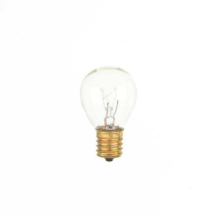 Halco S11CL10 10W Incandescent S11 120V Intermediate E17 Base Dimmable Clear Bulb (9045)