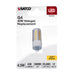 SATCO/NUVO 4.5W Mini LED Bipin G4 Base 3000K Clear Finish 12V (S12122)