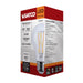 SATCO/NUVO 8W LED A19 3000K-2000K Warm Dimming Medium E26 Base 120V 90 CRI Clear Finish (S12150)