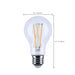 SATCO/NUVO 8W LED A19 3000K-2000K Warm Dimming Medium E26 Base 120V 90 CRI Clear Finish (S12150)