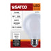 SATCO/NUVO 8W LED G25 3000K-2000K Warm Dimming Medium E26 Base 120V 90 CRI White Finish (S12153)