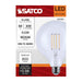 SATCO/NUVO 8W LED G40 3000K-2000K Warm Dimming Medium E26 Base 120V 90 CRI Clear Finish (S12155)