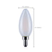SATCO/NUVO 4.5W LED B11 3000K-2000K Warm Dimming Candelabra E12 Base 120V 90 CRI Frost Finish (S12158)