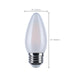 SATCO/NUVO 4.5W LED B11 3000K-2000K Warm Dimming Medium E26 Base 120V 90 CRI Frost Finish (S12160)