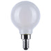SATCO/NUVO 4.5W LED G16.5 3000K-2000K Warm Dimming Candelabra E12 Base 120V 90 CRI White Finish (S12162)