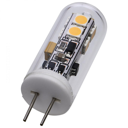 SATCO/NUVO 2W T4 LED Clear Finish Bi-Pin G4 Base 3000K 12V (S12310)