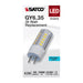 SATCO/NUVO 4.5W T6 LED Clear Finish GY6.35 Base 5000K 12V (S12319)