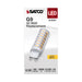 SATCO/NUVO 6.5W T6 LED Clear Finish G9 Base 3000K 120V (S12331)