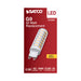 SATCO/NUVO 6.5W T6 LED Clear Finish G9 Base 3000K 120V (S12331)