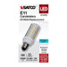 SATCO/NUVO 5W T6 LED Clear Finish E11 Base 5000K 120V (S12335)