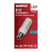 SATCO/NUVO 5W T6 LED Clear Finish E12 Base 5000K 120V (S12343)
