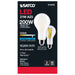 SATCO/NUVO 21W A23 LED Frost Finish Medium Base 5000K 120V (S12452)