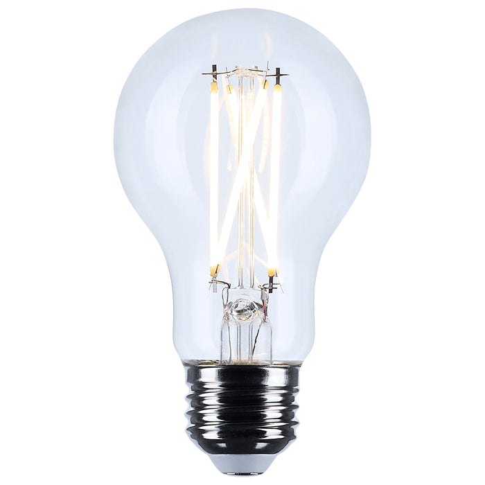 SATCO/NUVO 5W A19 LED Medium E26 Base Clear 3500K 120V (S12468)