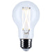 SATCO/NUVO 5W A19 LED Medium E26 Base Clear 3500K 120V (S12468)