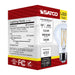SATCO/NUVO 5W A19 LED Medium E26 Base Clear 3500K 120V (S12468)