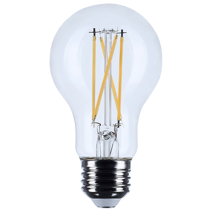 SATCO/NUVO 5W A19 LED Medium E26 Base Clear 3500K 120V (S12468)