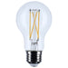 SATCO/NUVO 5W A19 LED Medium E26 Base Clear 3500K 120V (S12468)